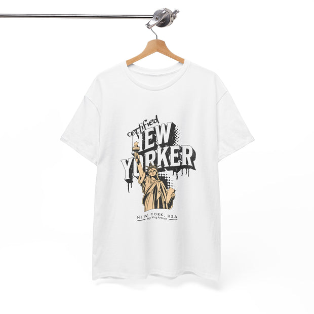 Unisex Heavy Cotton Tee Certified New Yorker