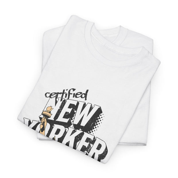 Unisex Heavy Cotton Tee Certified New Yorker